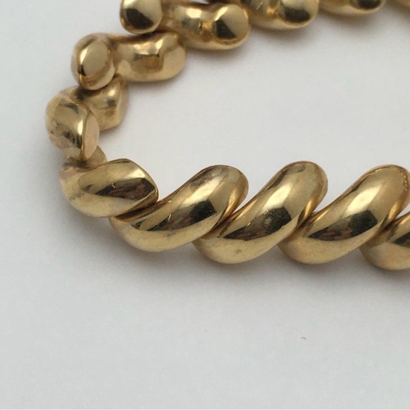 San Marco 10k gold 10 grams bracelet 7+ inches - Picture 3 of 11